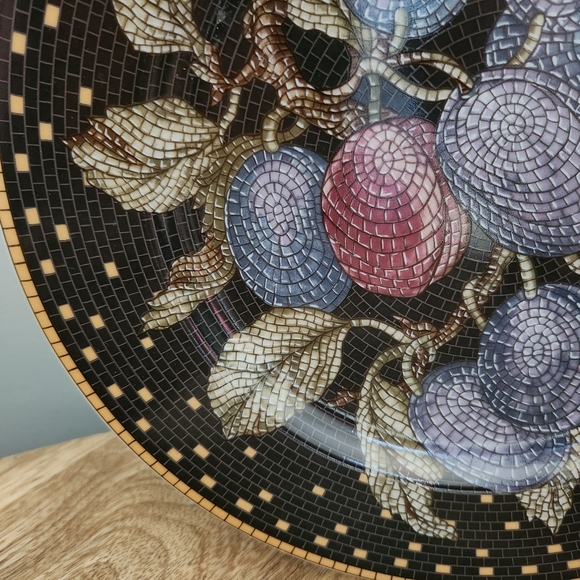 Sasaki Fruit Mosaic Luncheon Plate - Picture 3 of 6